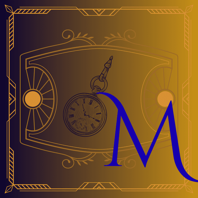 Letter M illustration