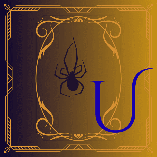 Letter U illustration