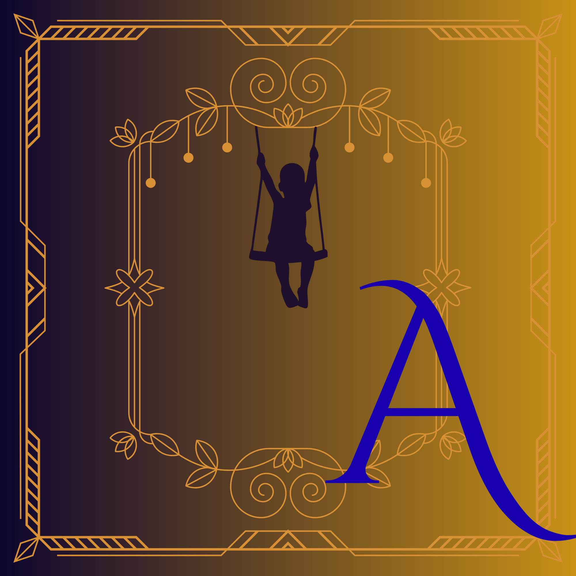 Letter A illustration