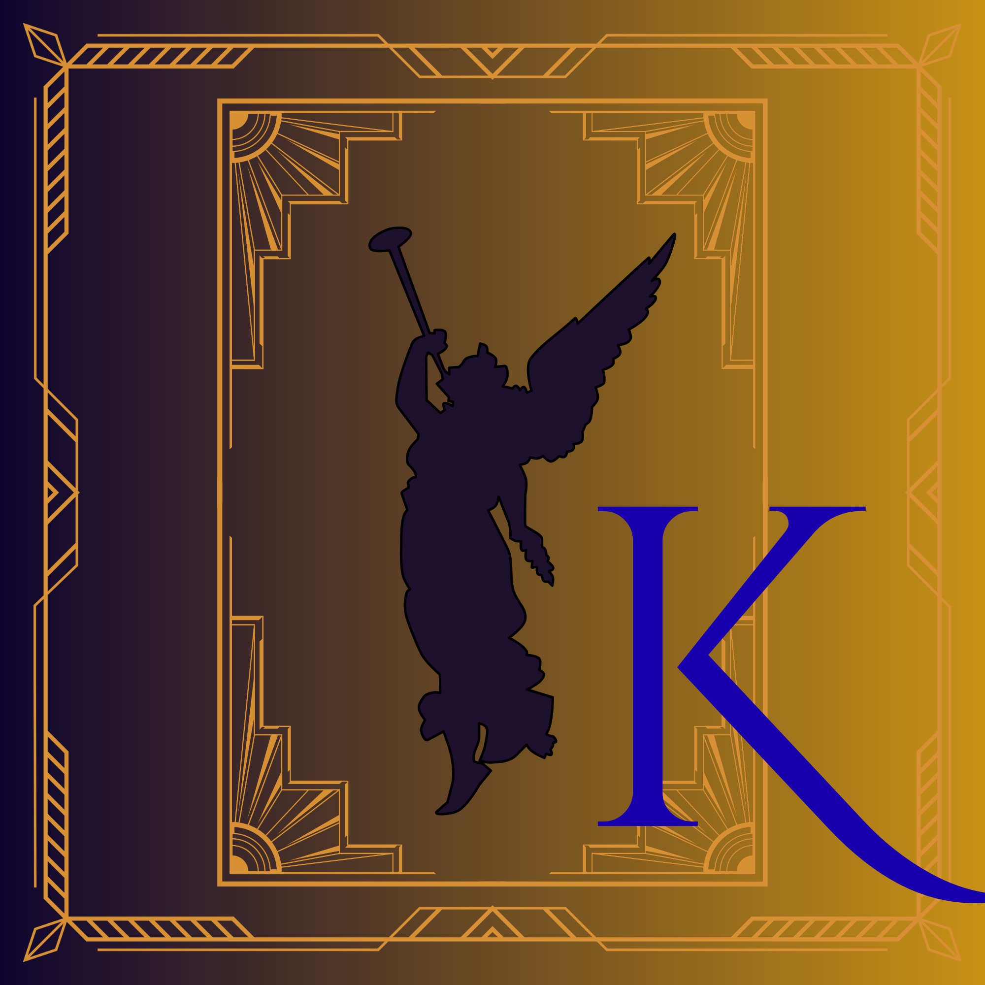 Letter K illustration