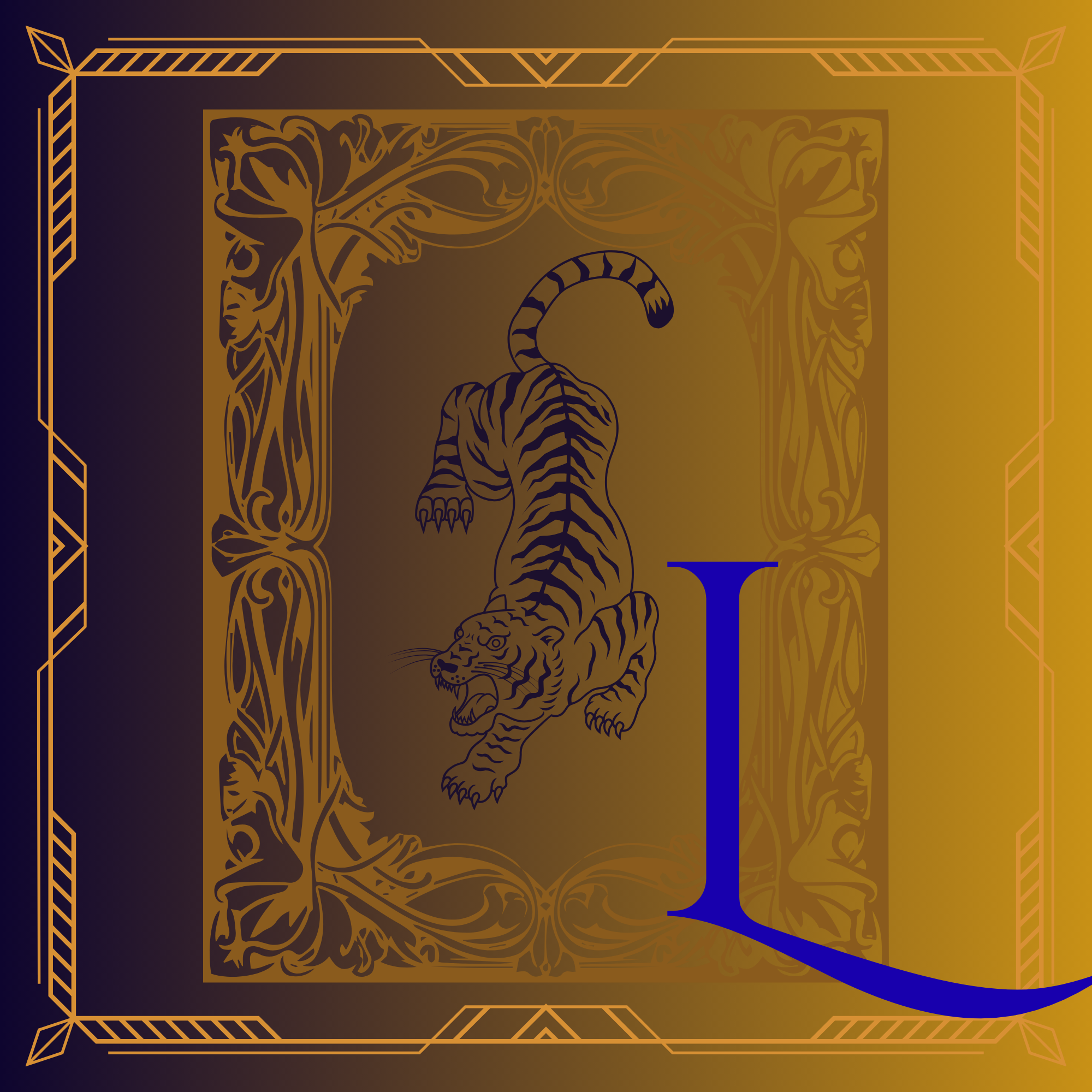 Letter L illustration