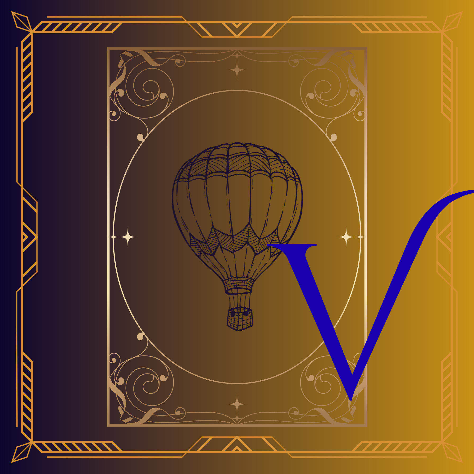 Letter V illustration